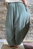 Tasha Cushion Cotton Sia Barrel Pant Khaki
